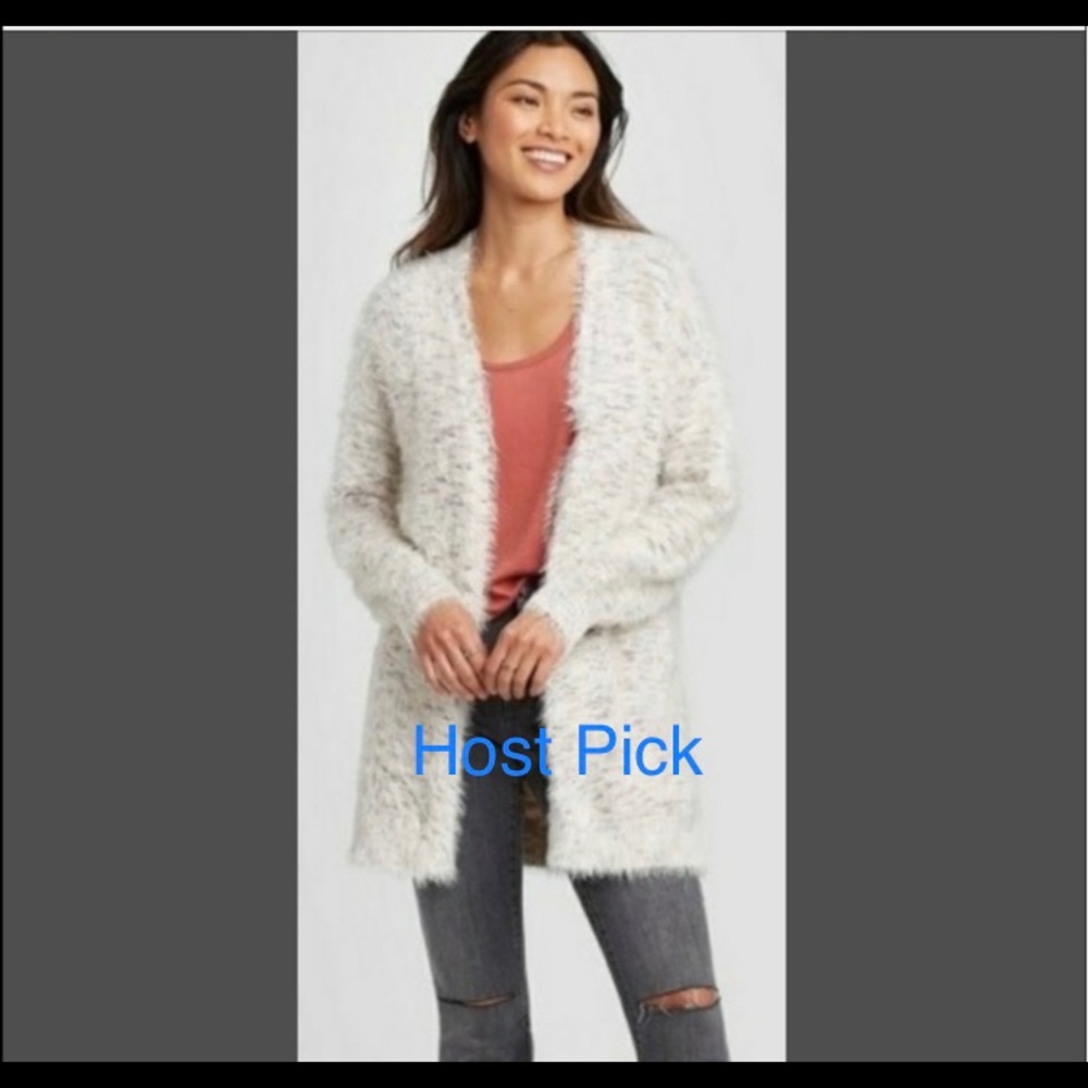 Knox Rose Open Front Plus Size Soft Cardigan.